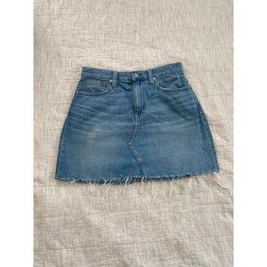 Cut off Jean skirt